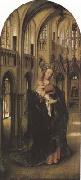 Jan Van Eyck Madonna in a Church (mk08) Norge oil painting reproduction